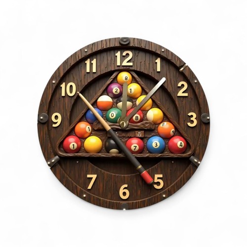 Pool ball design silent - pool,