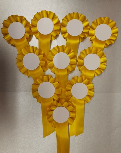 Blank centre rosettes - 10,