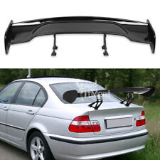 56" Adjustable Gloss Rear Boot Trunk Spoiler Wing GT Style ABS For 3 Series E46