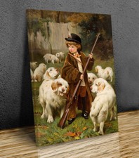 Charles Burton Barber The New Keeper canvas print art wall framed or print only