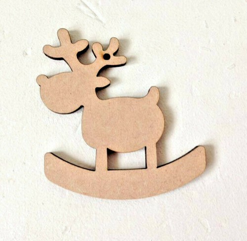 Rocking reindeers mdf - reindeers, *