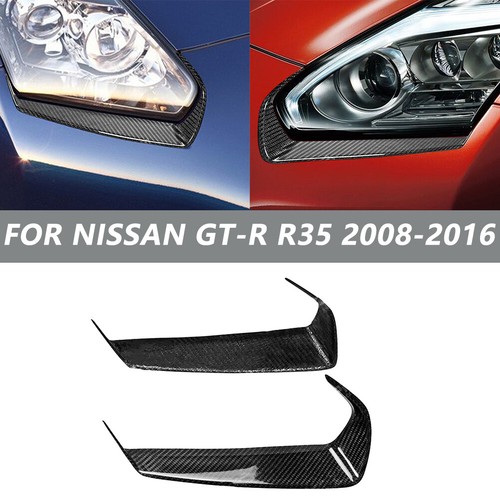 Dry carbon fiber headlight - carbon,