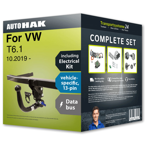 Towbar detachable for 1 - towbar,