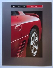 MITSUBISHI 3000 GT orig 1993 USA Mkt Large Format Sales Brochure - GTO VR-4 SL