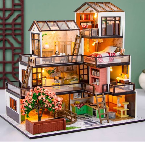Diy miniature dollhouse - diy, 1:24