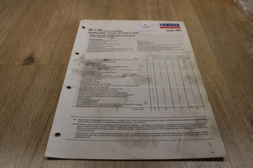 Yamaha xv1100 3lp - 3lp, inspection