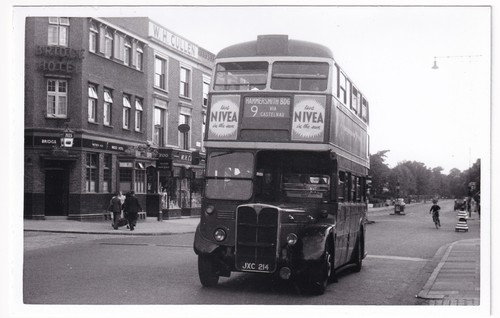 1952 london bus aec 1451 - bus,
