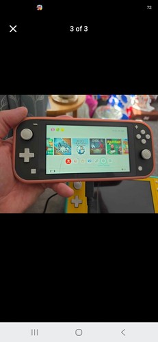 32gb grey nintendo switch - grey,