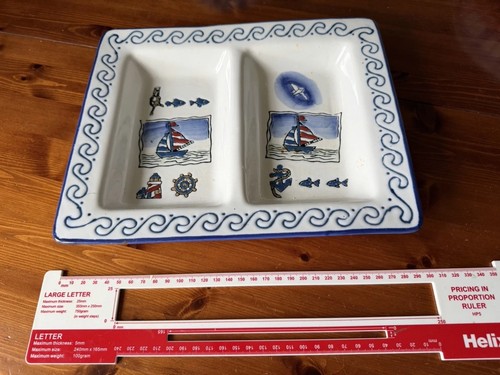 Century blue white double - -, blue/white