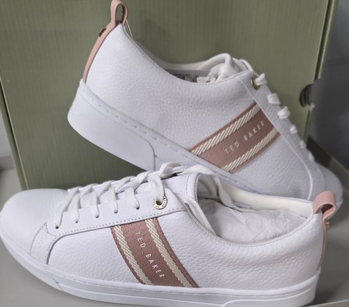 Ted baker leather trainers - baker,