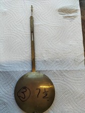 Antique Fusee Clock Pendulum