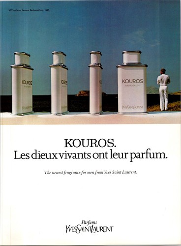 1985 kouros yves saint - by,