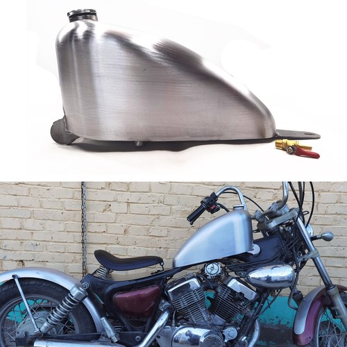 Silver motorcycle petrol - silver, 6l
