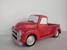 Vintage Red Truck Rustic