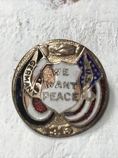 1915 Germany USA We Want Peace