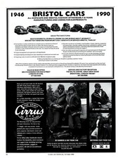 PRINT AD 1990 Cirrus The