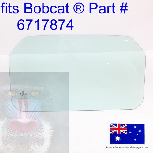 Fits bobcat rear back glass - fits,