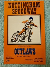 NOTTINGHAM SPEEDWAY 1979
