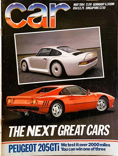 Car magazine may 1984 - magazine, may-1984
