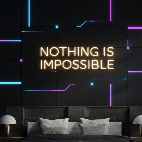 Motivational neon sign led - motivational,