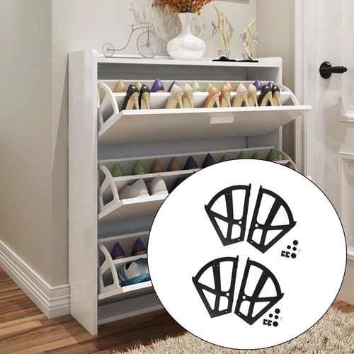 Shoe rack hinges flip drawer - shoe,