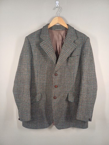 Dunn harris tweed blazer - &,