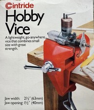 Cintride Hobby Vice With 63mm Jaw Width And 40mm Jaw Opening In Die Cast Metal