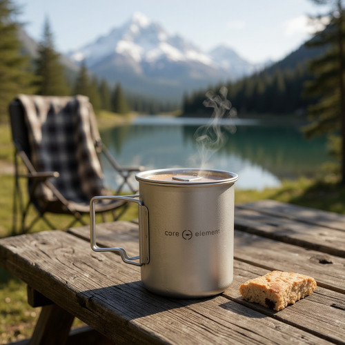 100 titanium cookware - 100%, mug