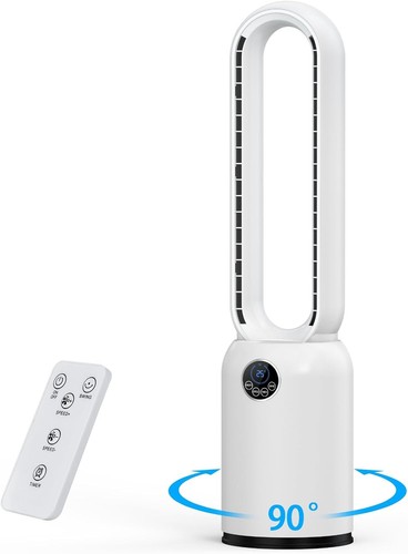 Bladeless tower fan with air - bladeless,