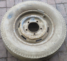 ROLLS ROYCE SHADOW 1 1969 STEEL WHEEL 15" WITH TYRE R15 (R7 C)
