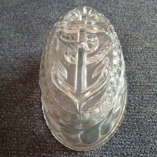VINTAGE GLASS JELLY MOLD -