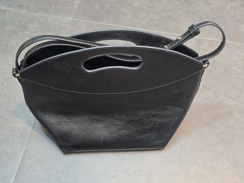 Massimo dutti black leather - dutti,