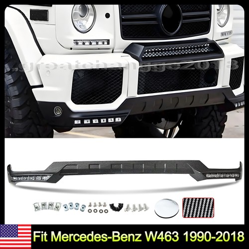 Front splitter lip carbon look - splitter,
