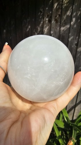 Large snow clear quartz - snow, /