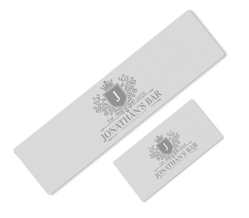 Personalised bar runner with - personalised,