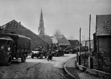 Military vehicles including