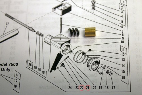 Ammco 9836 brass wear plug - ammco,