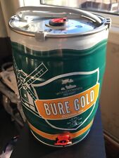 WOODFORDE'S Norfolk BURE GOLD Ale EMPTY 5lt 8 Pint Metal Keg. Reuse / Recycle
