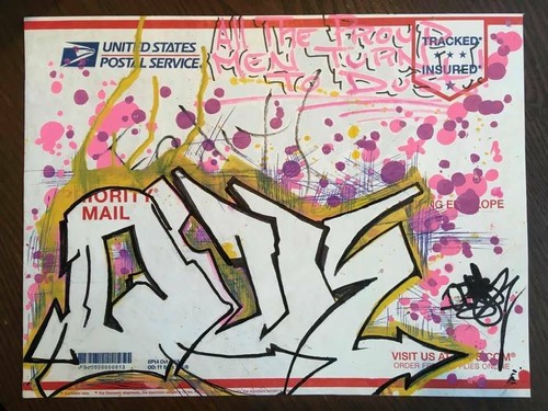 Quik aka lin - feltton, graffiti