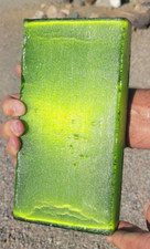 Fiber Optic Glass LIME GREEN