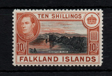 Falkland Islands 1938 10/-