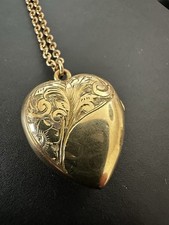 Antique 9K Gold Heart Locket