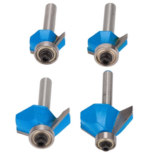 Routers bits 4in round shank - bits, 1/4in