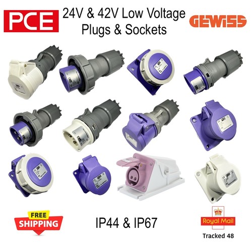 16a 24v 42v - 24v, plug