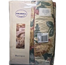 Pair Coloroll Baroque Curtains