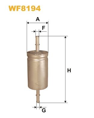 Fuel filter wix filters wf8194 - wix,