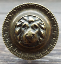 RECLAIMED GEORGIAN BRASS LION