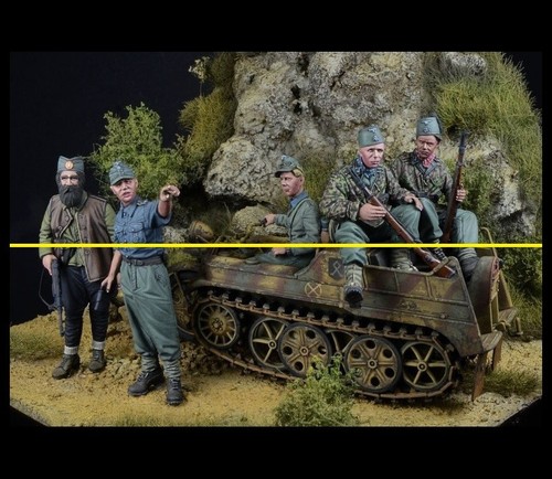 Scale german ww2 resin - scale,