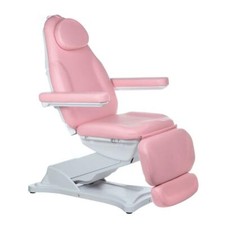 Cosmetic lounger pink massage