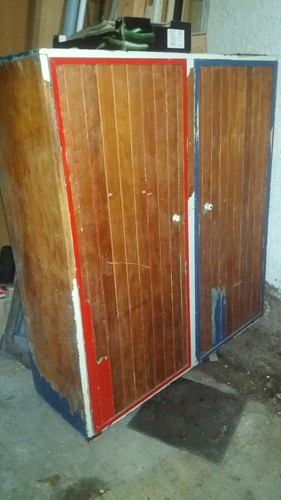 Victorian pine cupboard - victorian,